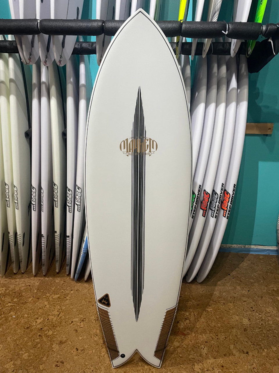 5'10 LOST C4 RNF RETRO REVAMP SURFBOARD- Catalyst