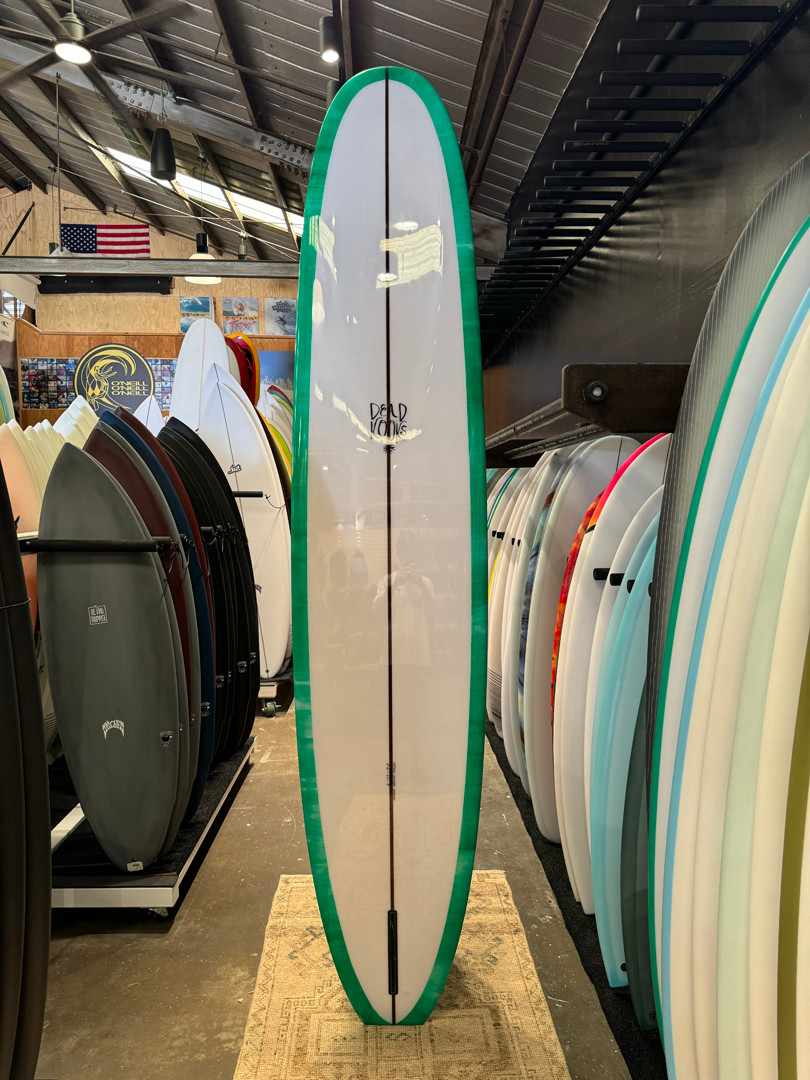 9'6 DEAD KOOKS NAUSEA LONGBOARD (B2769) - Catalyst at Bashams