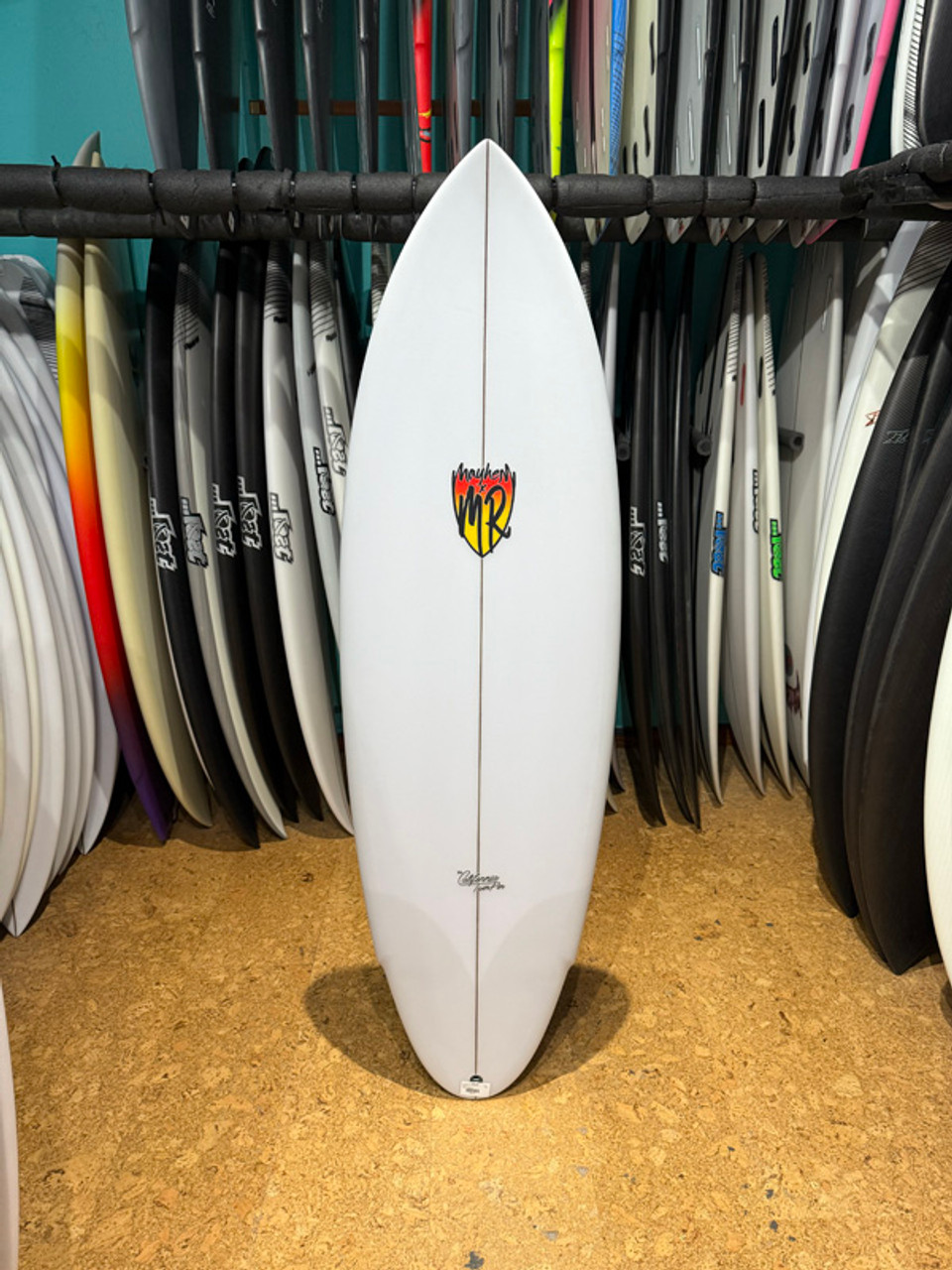5'8 LOST CALIFORNIA TWIN PIN SURFBOARD- Catalyst