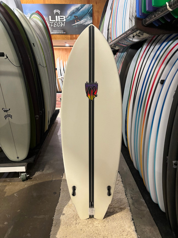 5'11 LOST LIGHTSPEED MR X MB CALIFORNIA TWIN SURFBOARD (240987