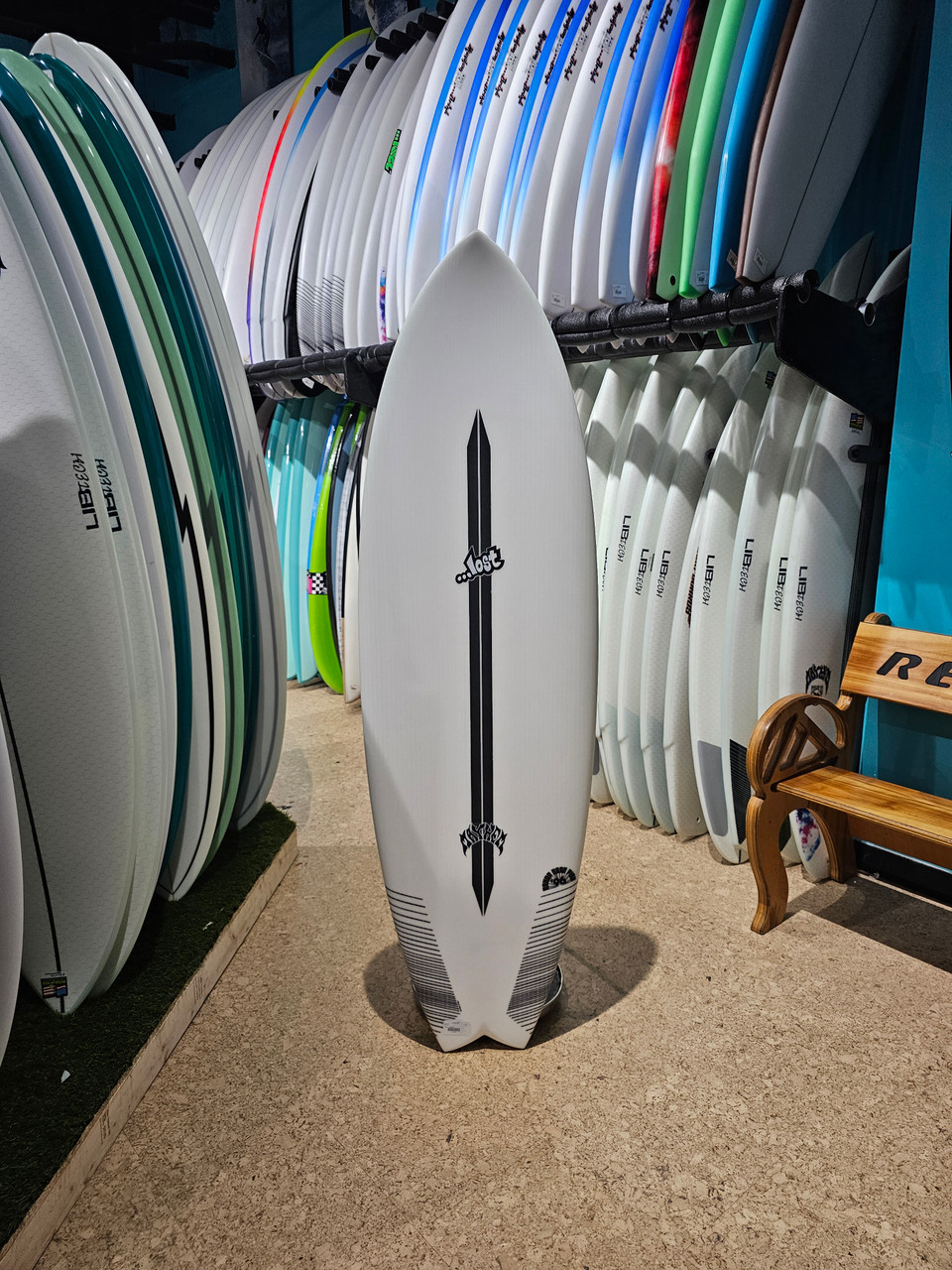 5'5 LOST LIGHTSPEED RNF 96 SURFBOARD- Catalyst