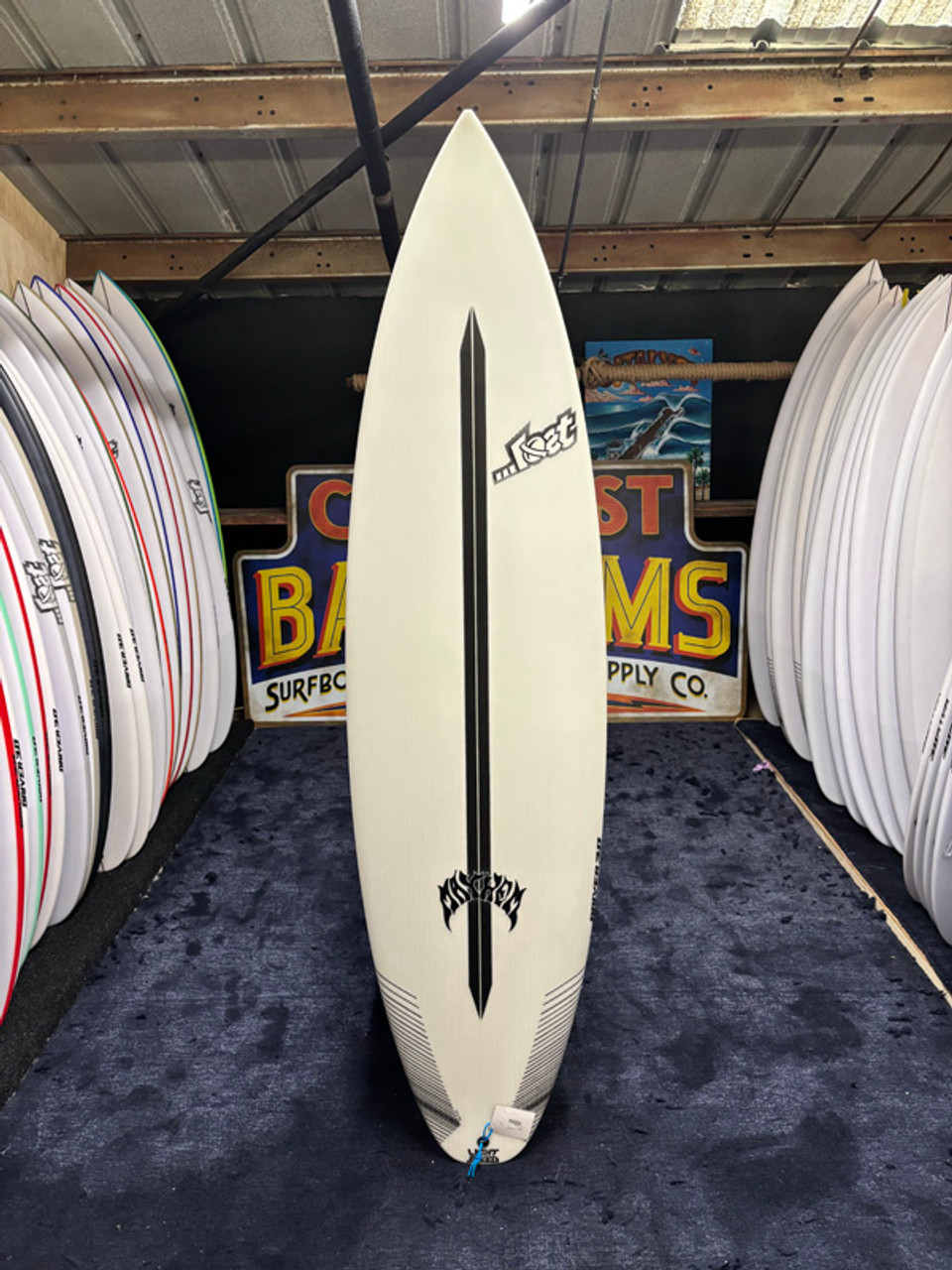 Lost Driver 3.0 Squash Light Speed 6'0 Surfboard - Futures