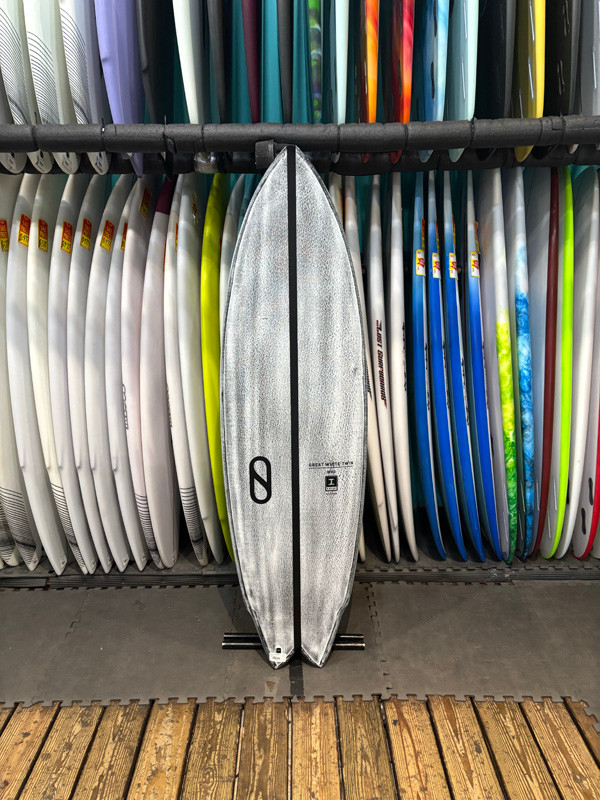 5'7 FIREWIRE GREAT WHITE TWIN VOLCANIC BLEM SURFBOARD- Catalyst