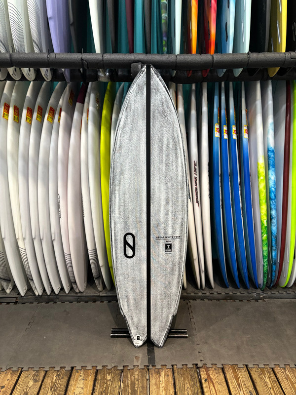 5'7 FIREWIRE GREAT WHITE TWIN VOLCANIC BLEM SURFBOARD- Catalyst