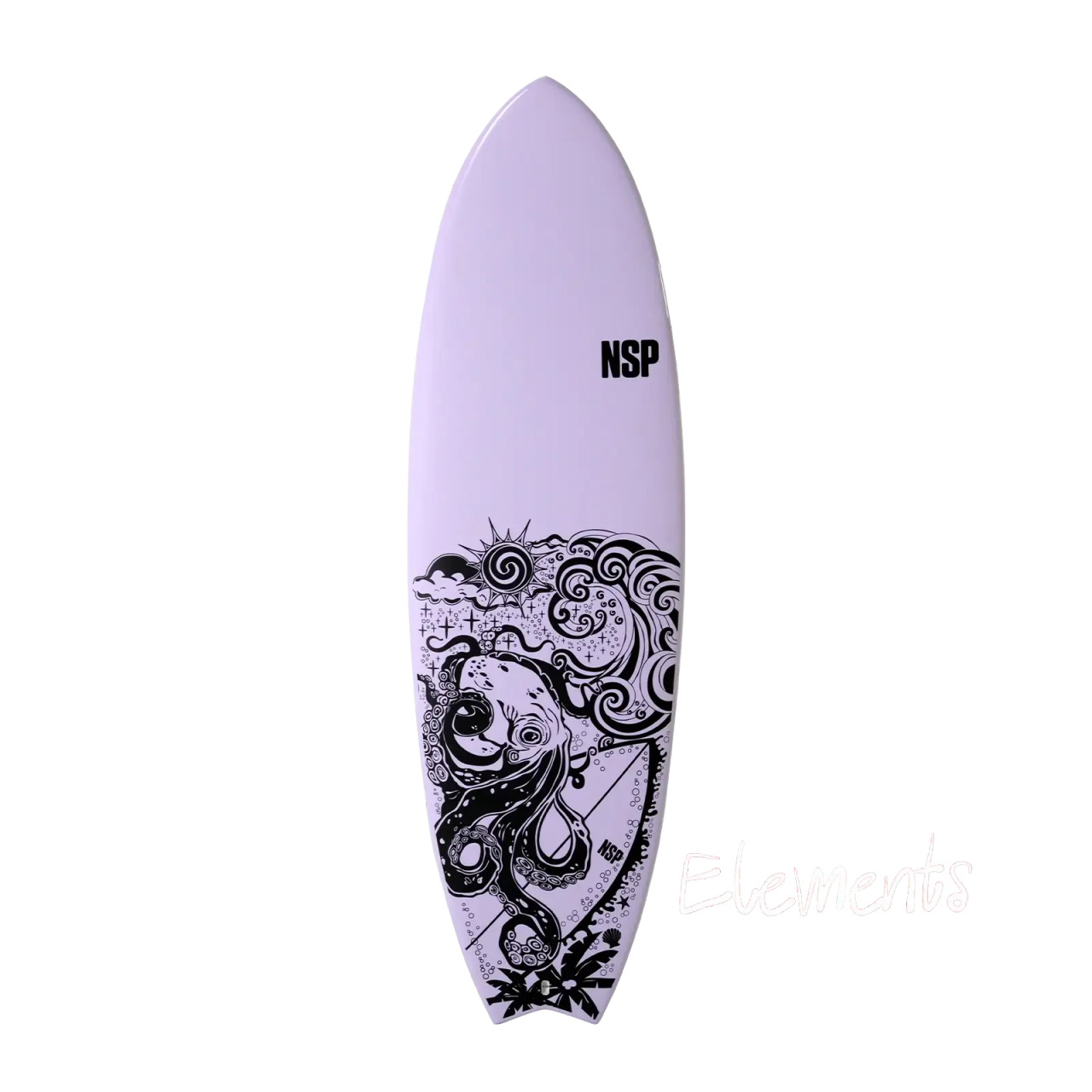 6'0 NSP FISH - ELEMENTS SURFBOARD- Catalyst