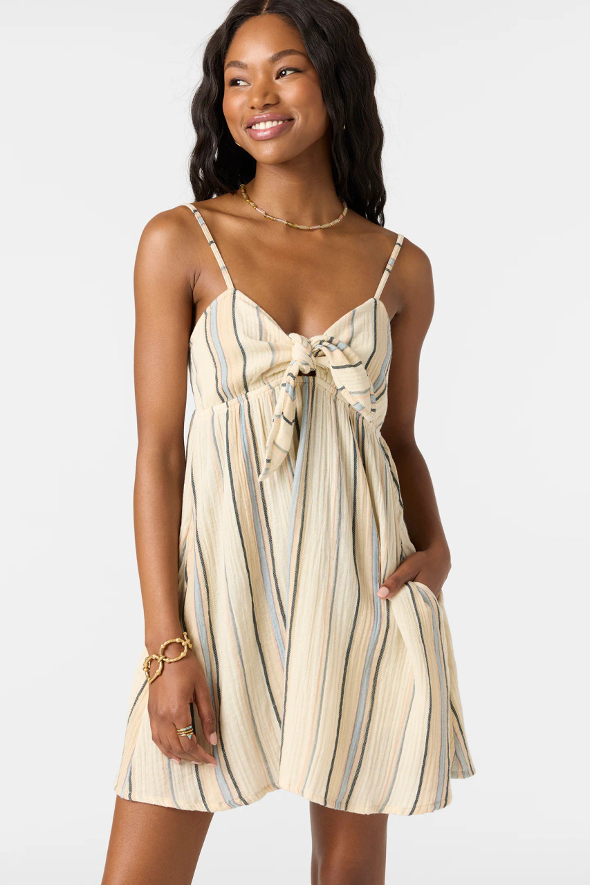 ONEILL NATALYA STRIPE SHORT DRESS- Catalyst