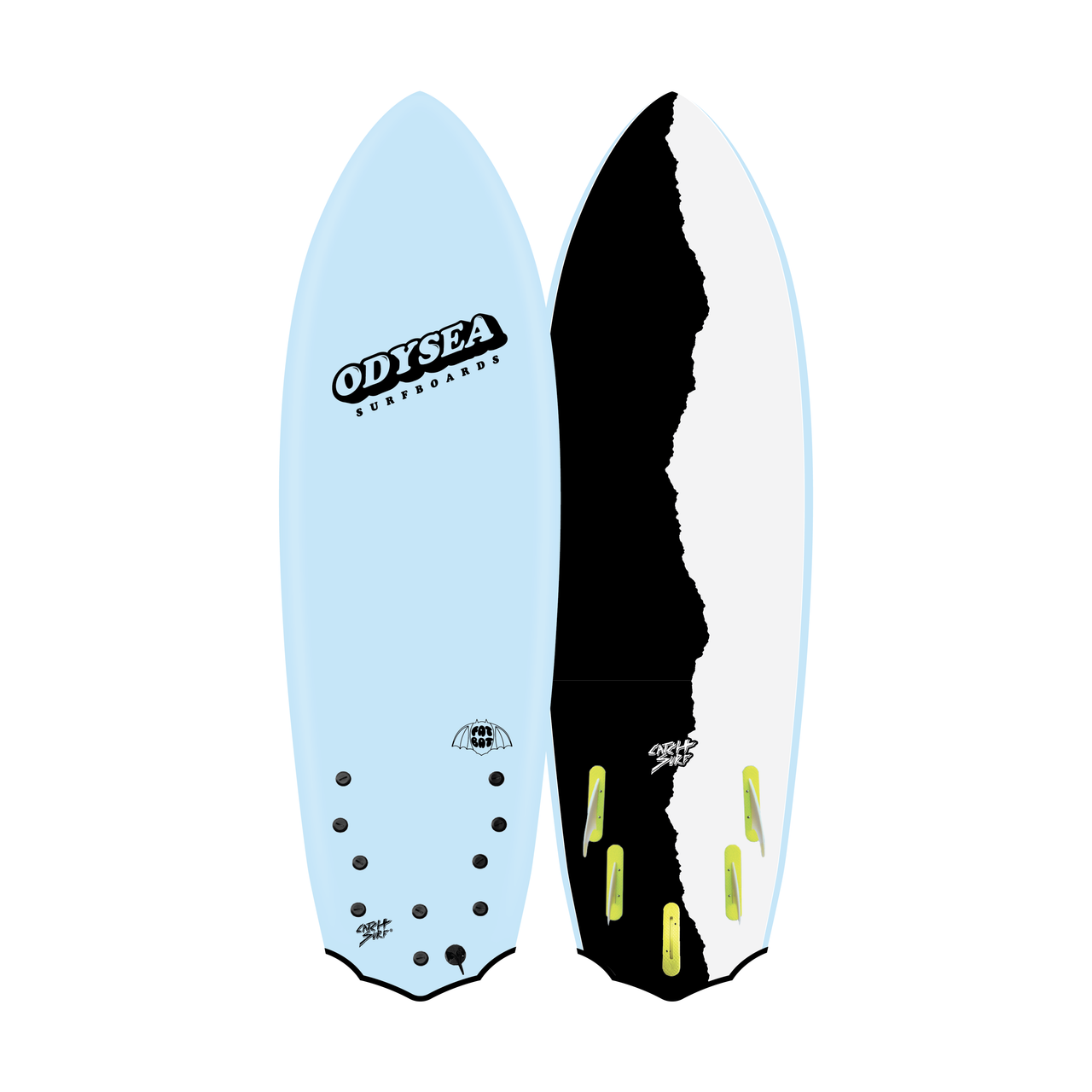 CATCH SURF ODYSEA 52 FAT BAT FIVE FIN SURFBOARD- Catalyst