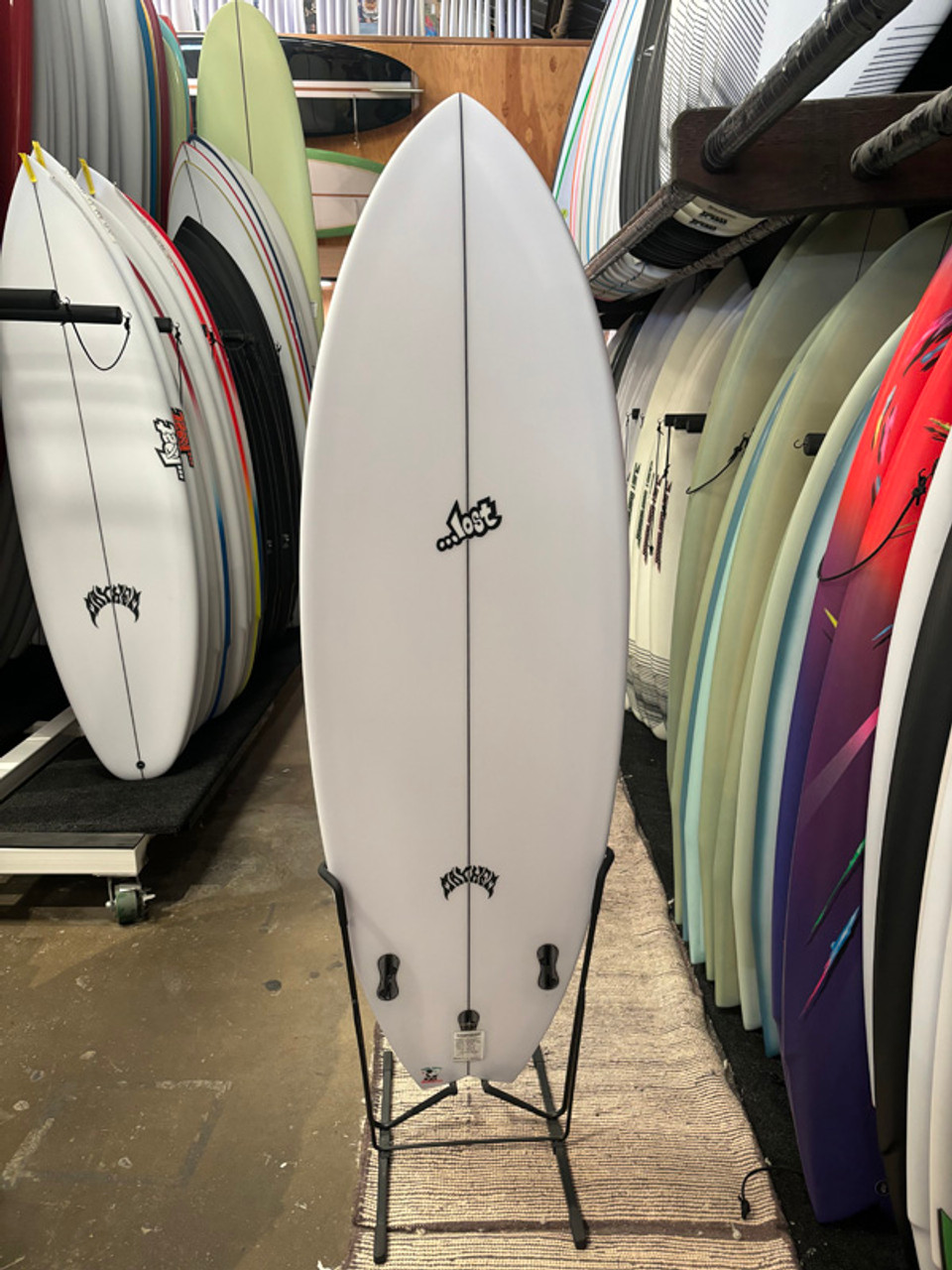 5'6 LOST RNF 96 SURFBOARD (277411) - Catalyst at Bashams