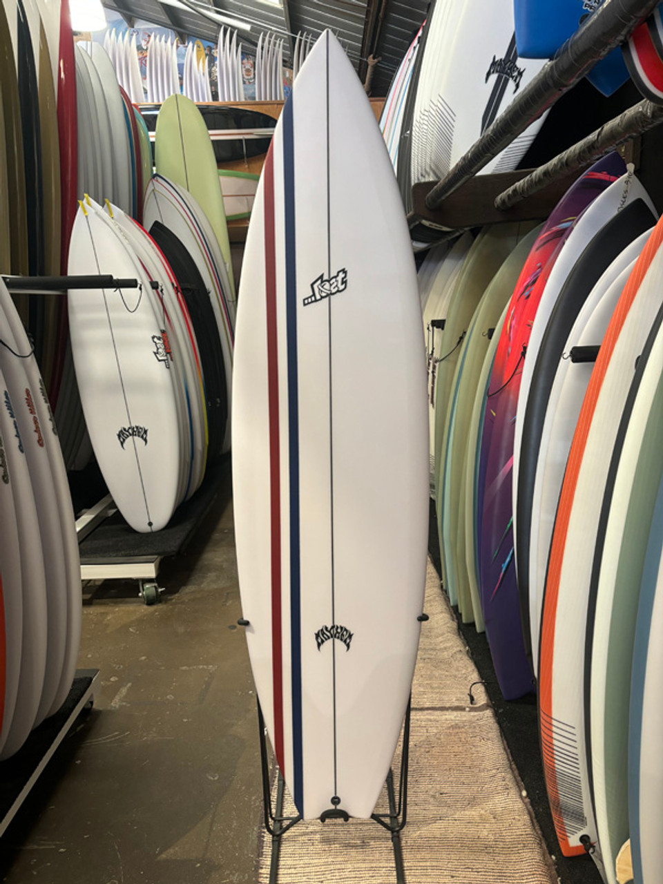 6'4 LOST MOD QUAD SURFBOARD- Catalyst