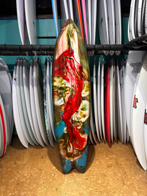 6'8 CHRISTENSON LONG PHISH SURFBOARD- Catalyst クリステンソン LONG