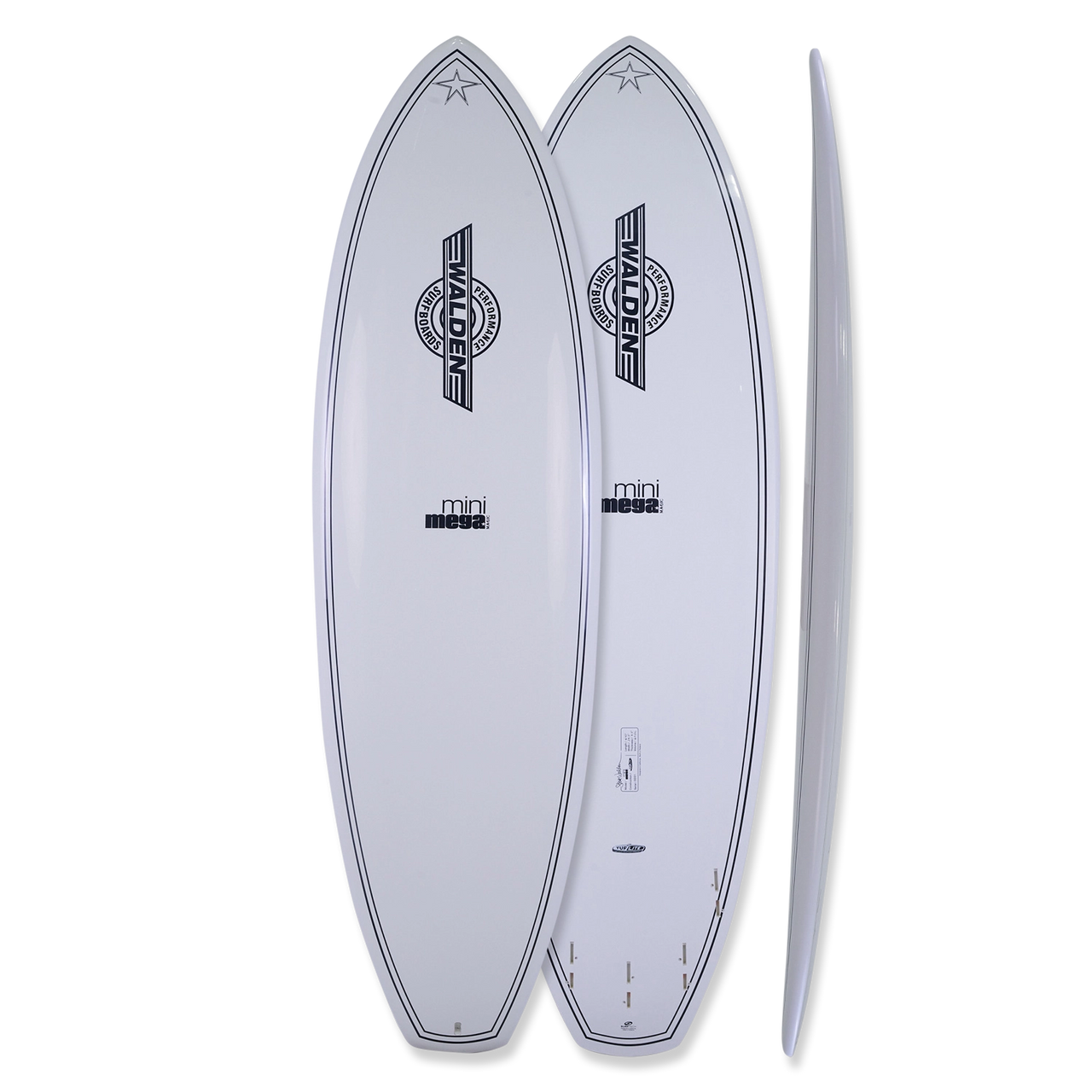 Walden Surfboards Mini Mega サーフボード 7'6\