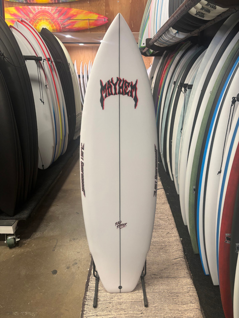 5'7 LOST RAD RIPPER SURFBOARD- Catalyst