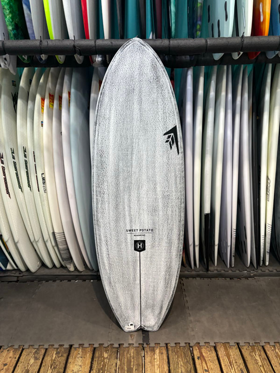 5'10 FIREWIRE SWEET POTATO HELIUM VOLCANIC SURFBOARD- Catalyst