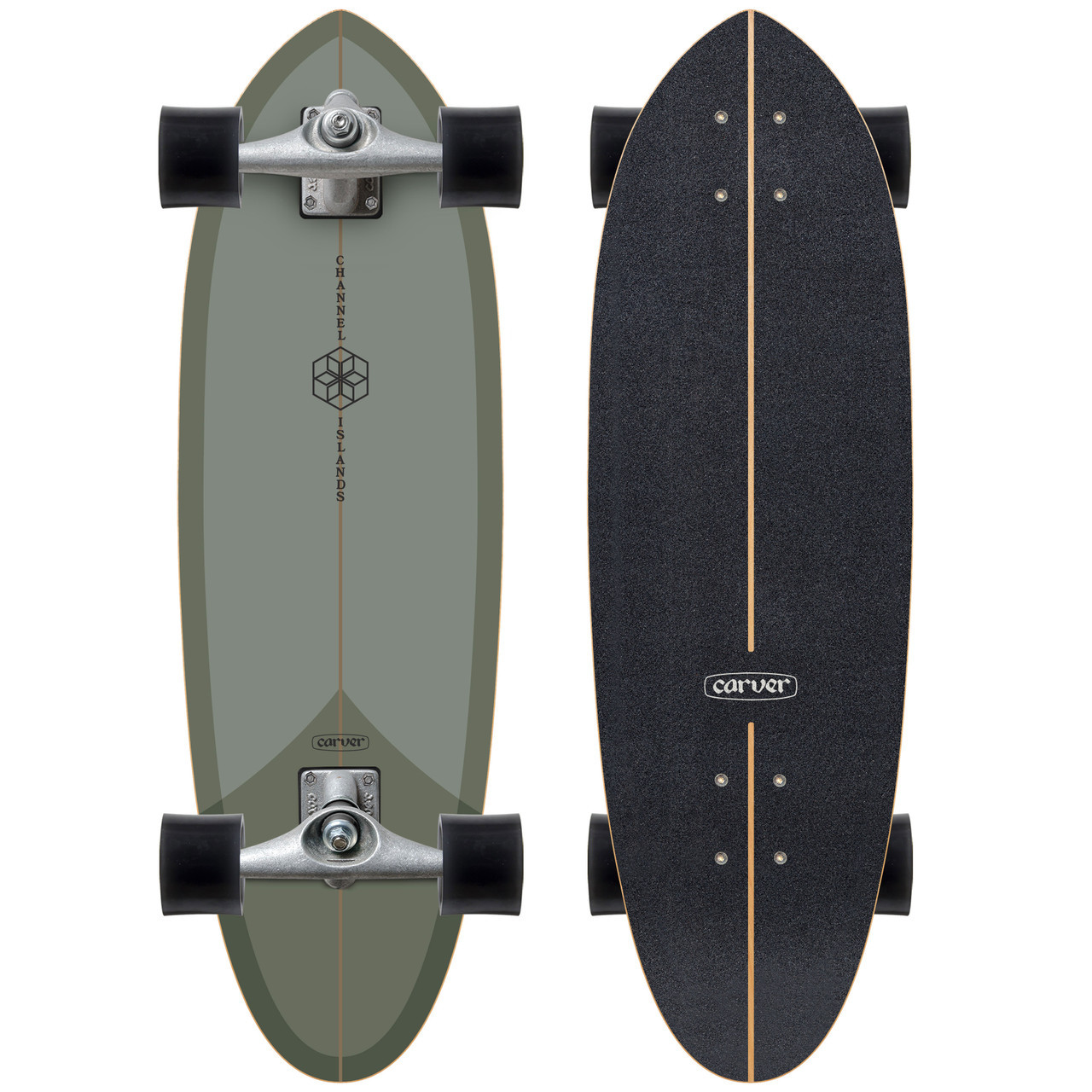 CARVER CX 32.5'' CI MID SAGE SURFSKATE COMPLETE- Catalyst