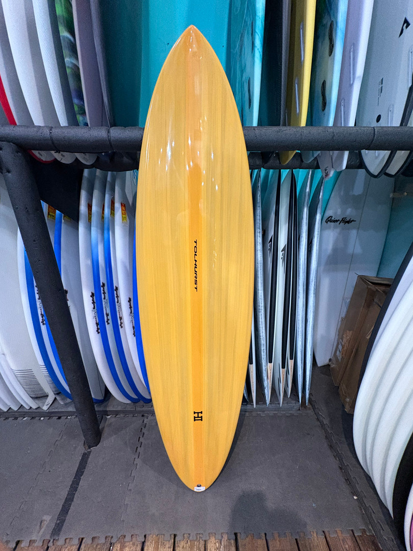 6'8 HARLEY INGLEBY MID 6 MINI THUNDERBOLT RED SURFBOARD- Catalyst
