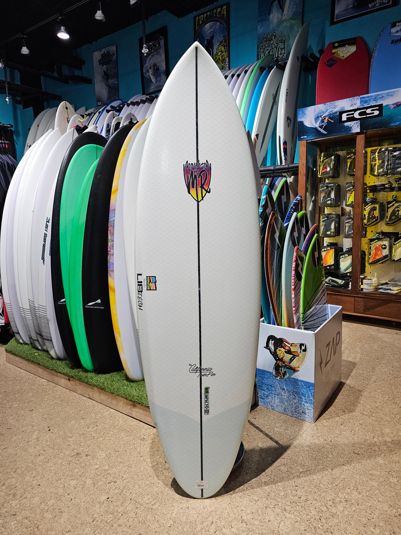 5'9 LOST LIBTECH CALIFORNIA TWIN PIN SURFBOARD- Catalyst