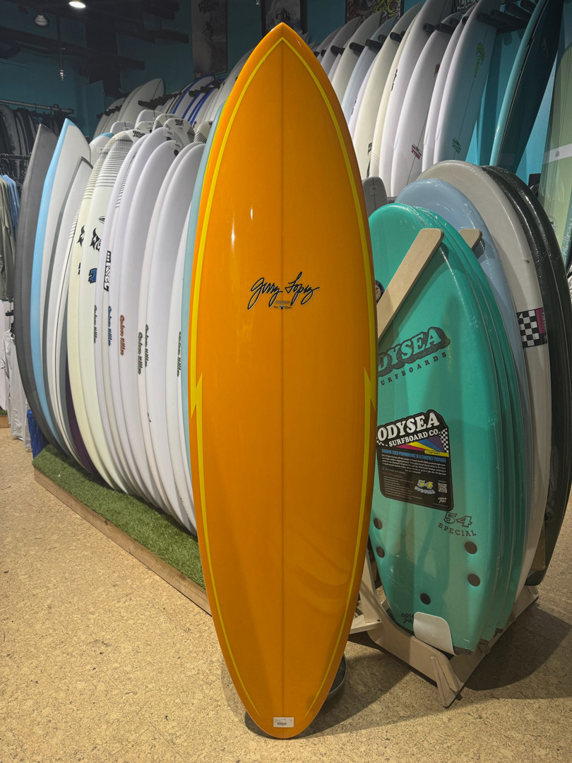6'0 GERRY LOPEZ SQUIRTY - FP - FUTURES SURFBOARD- Catalyst