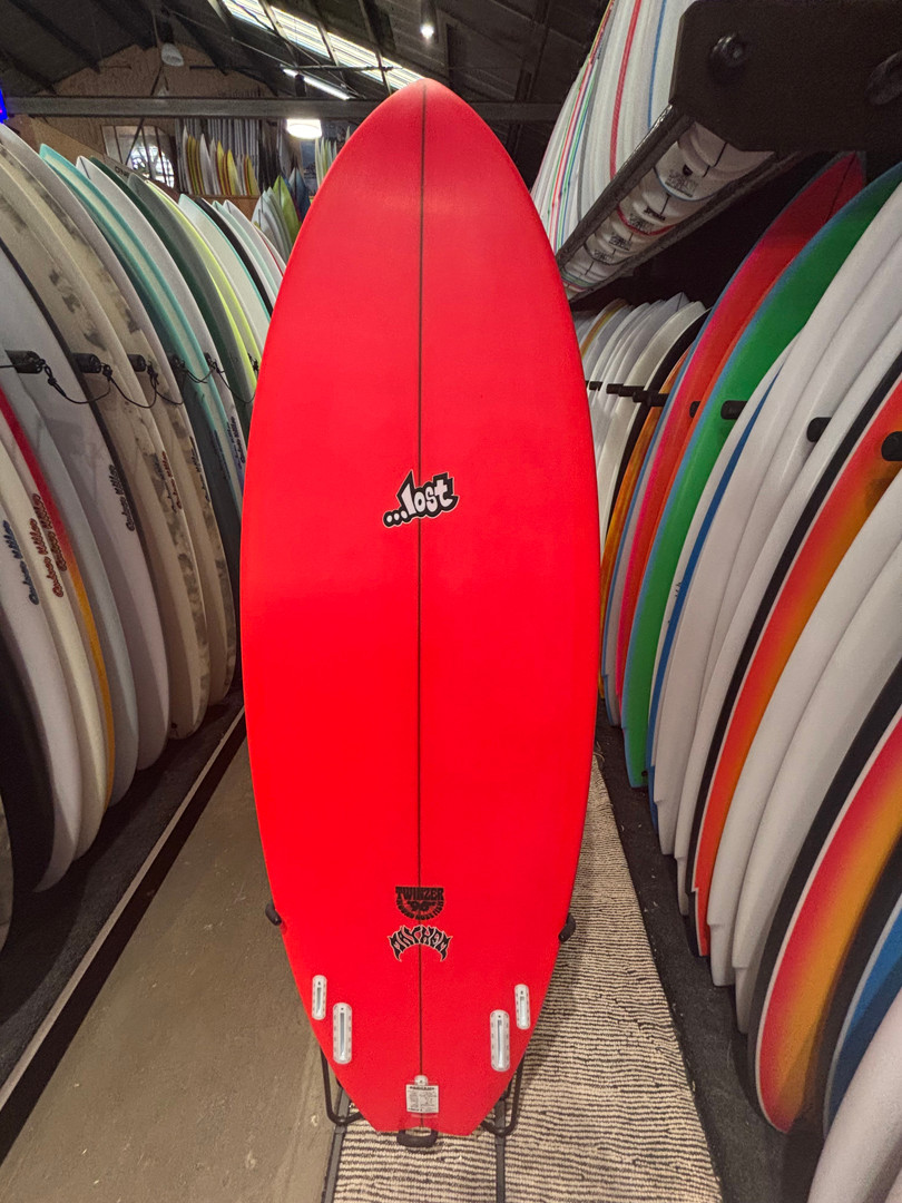 5'7 LOST RNF TWINZER 96ER SURFBOARD (292219) - Catalyst at Bashams