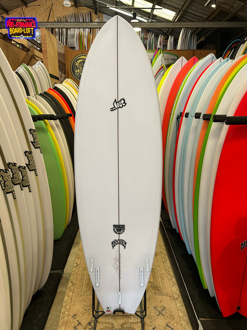6'4 LOST RNF TWINZER '96ER SURFBOARD (292227) - Catalyst at Bashams