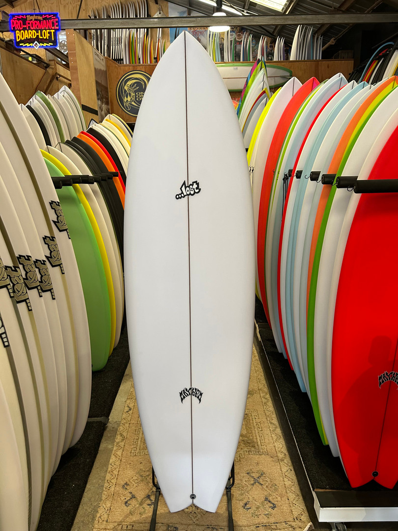 6'4 LOST RNF TWINZER '96ER SURFBOARD (292227) - Catalyst at Bashams