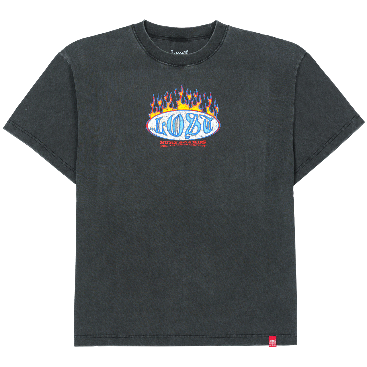 LOST CLOTHING FLAMER LOGO BOXY TEE- Catalyst