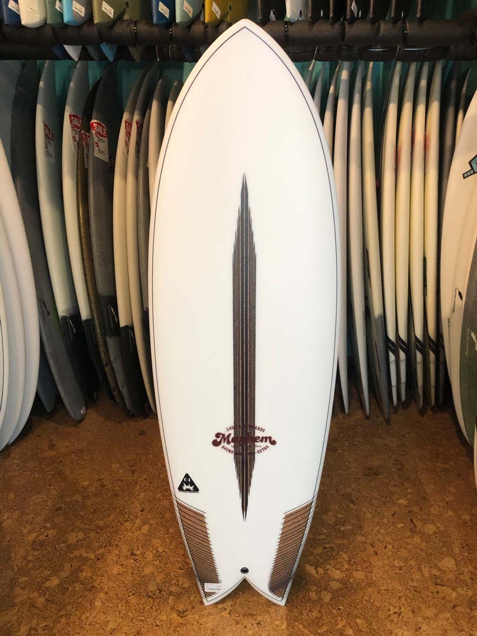 5'3 LOST RNF RETRO C4 SURFBOARD