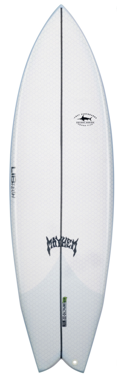 LIB TECH×LOST Sword Fish 5'8'' MERVIN MANUFACTURING SWORDFISH 5'8