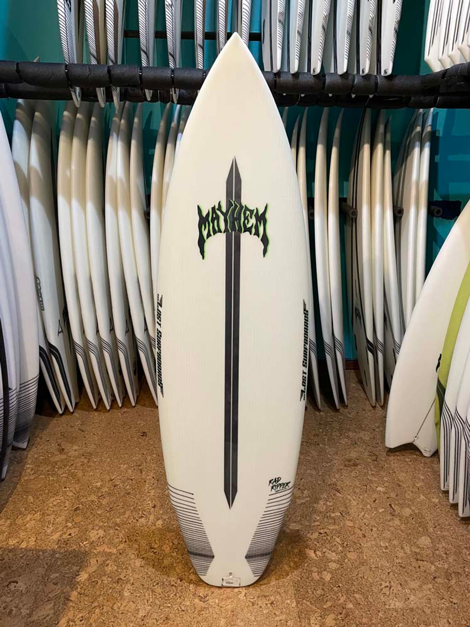 5'9 LOST RAD RIPPER LIGHT SPEED SURFBOARD (219862) - Catalyst