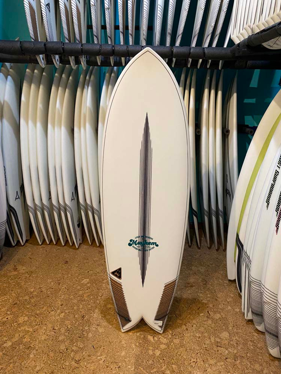 5'5 LOST C4 RNF RETRO SURFBOAR