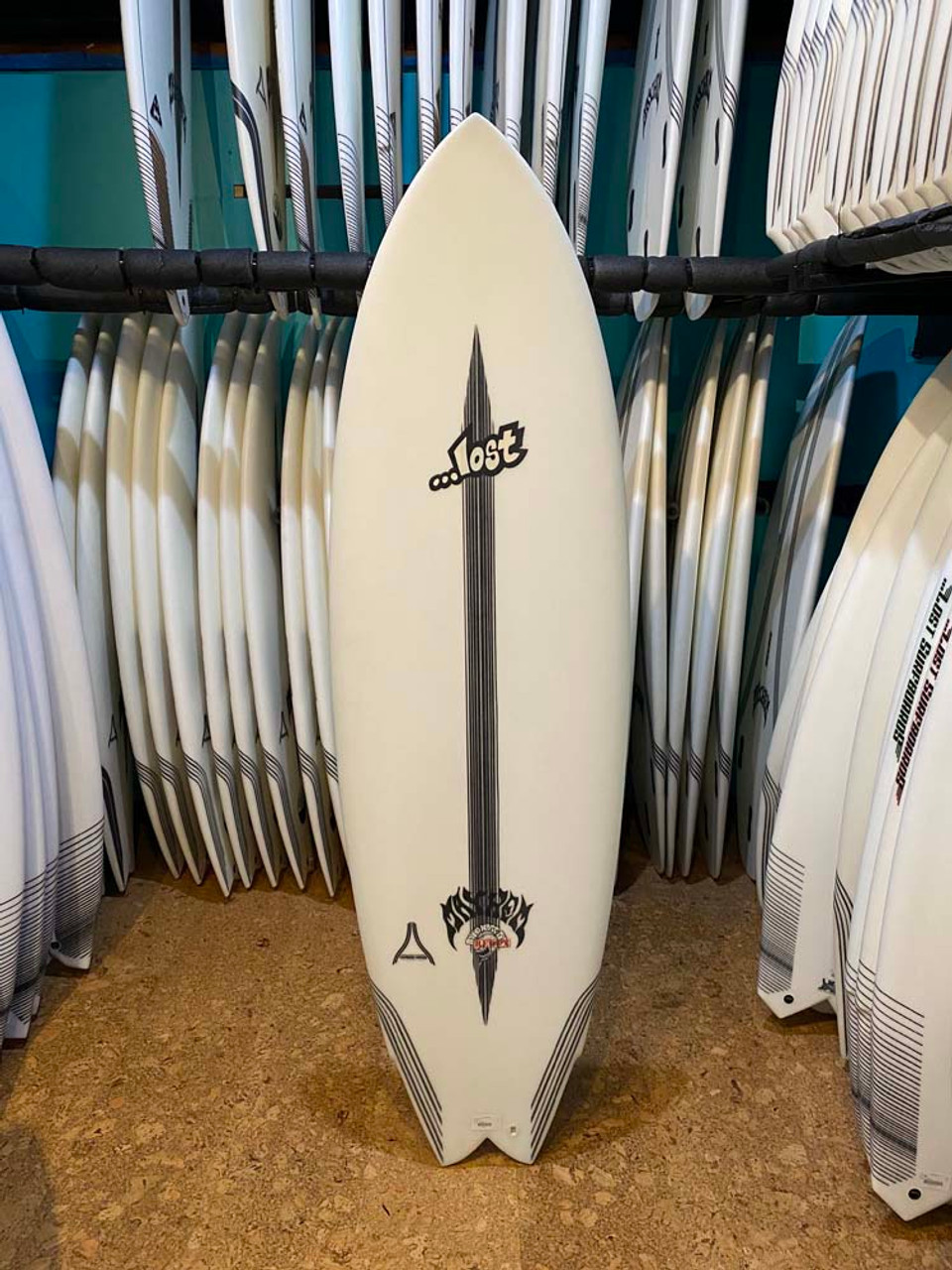 6'2 LOST CARBON WRAP RNF REDUX SURFBOARD