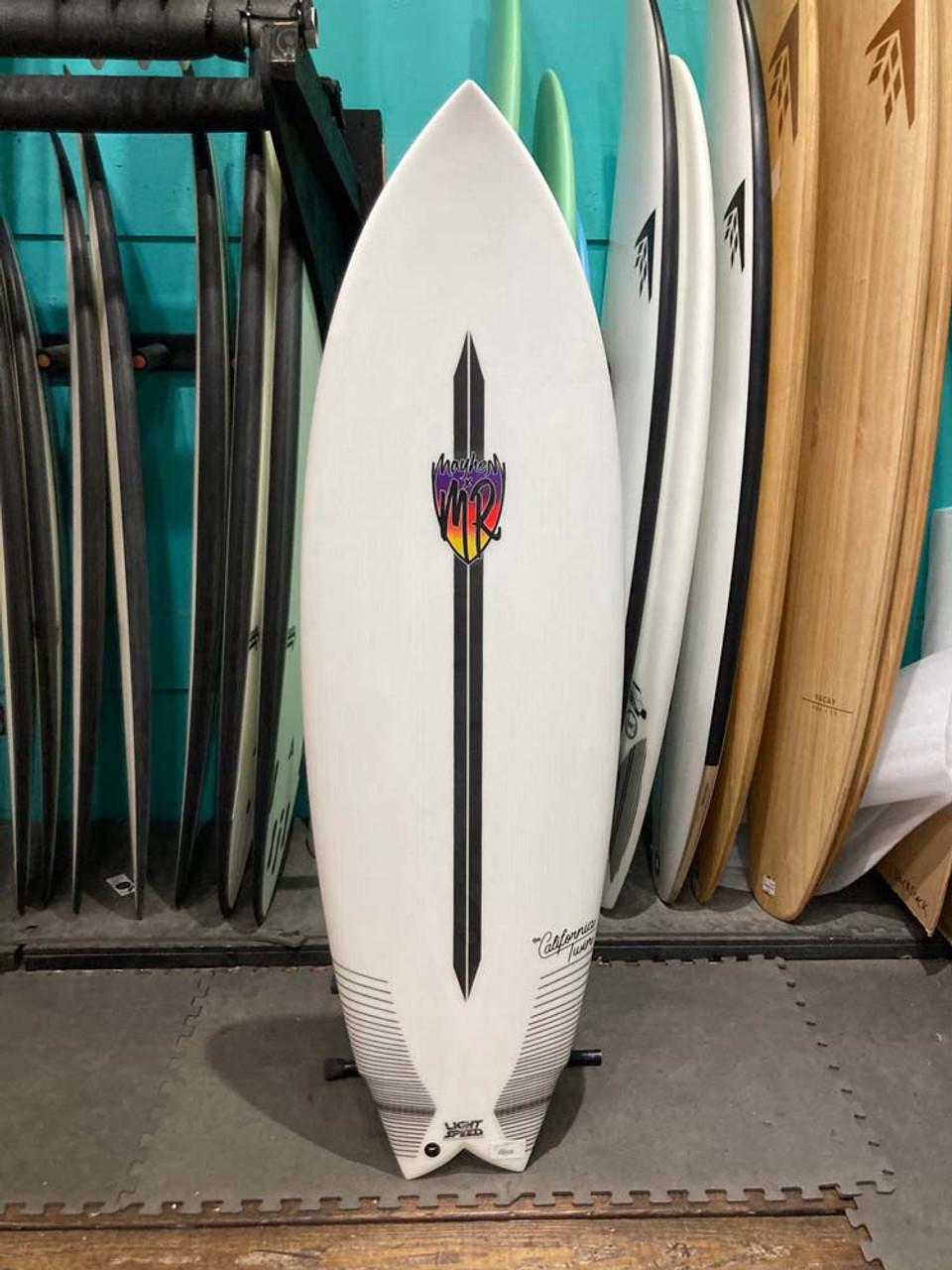 5'5 LOST LIGHTSPEED MR X MB CALI TWIN SURFBOARD- Catalyst