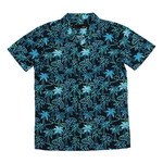 LOST CLOTHING ALOHA CAMPER SS WOVEN TOP(10100044)