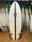 5'7 LOST LIGHTSPEED MR X MB CA TWIN SURFBOARD (111216)