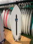 5'4 LOST MR X MB CA TWIN LIGHTSPEED SURFBOARD (213443)