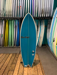 5'8 QUIET FLIGHT BADFISH SURFBOARD (61183)