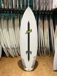 5'8 LOST LIGHTSPEED ROCKET REDUX WIDE SURFBOARD (11789)