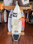 5'4 TEAM BOARD - CAROLINE MARKS USED SURFBOARD (198078)