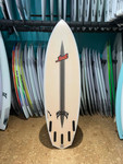 5'9 LOST BLACK DART ROCKET REDUX USED SURFBOARD (189382)