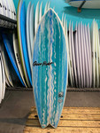 5'8 QUIET FLIGHT BADFISH SURFBOARD (60924)