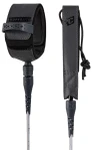CREATURES 6' SUPERLITE PRO 6 : WHITE SPECKLE LEASH (LSLP22006WHSPBK)