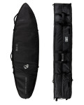 CREATURES 6'7" SHORTBOARD MULTI TOUR DT2 BOARDBAG  (CS62167BKSI)