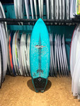 5'8 LOST CARBON WRAP MONKFISH USED SURFBOARD (171212)
