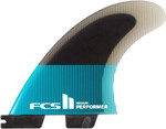 FCS II PERFORMER PC LARGE TEAL FINS (FPER-PC04-LG-QS-R)