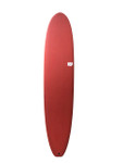 8'6 NSP PROTECH LONG RED TINT SURFBOARD (NSPT0927)