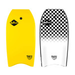 38" SOFTECH MYSTIC YELLOW/WHITE BODYBOARD (MYST-YWH-038)