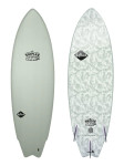 6'0 SOFTECH THE TRIPLET SURFBOARD (TRPLT-PLM-060)