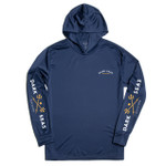 DARK SEAS HEADMASTER UV LONG SLEEVE HOODED SHIRT