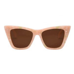 I-SEA Women's Sunglasses - Ashbury (PINK PEARL/BROWN POLARIZED)