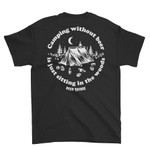 BEER SAVAGE CAMPING TEE(EX)