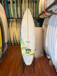5'6 LOST SABOTAJ CAROLINE MARKS USED SURFBOARD (204623)